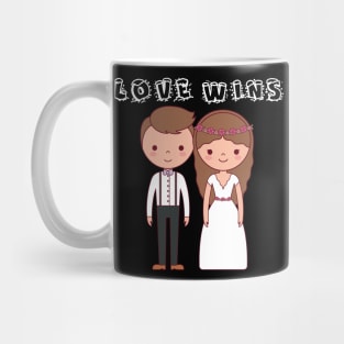 Love Wins, Love Wins design Mug